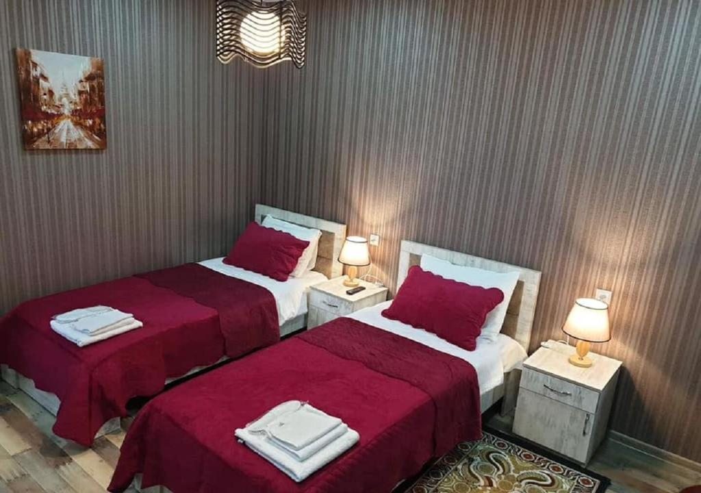 Двухместный (Просторный двухместный номер с 2 отдельными кроватями) отеля Hotel Dimasi, Кутаиси