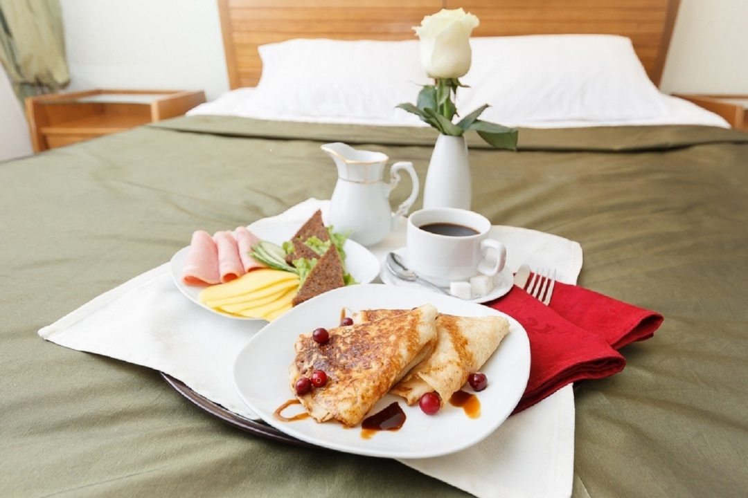 Завтрак в номер, Sleepers Avia Hotel