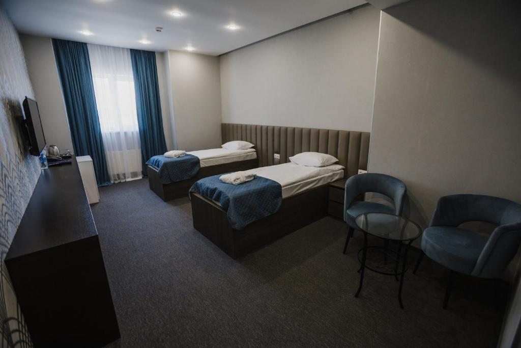 Двухместный (с 2 отдельными кроватями) отеля Sleepers Avia Hotel, Домодедово