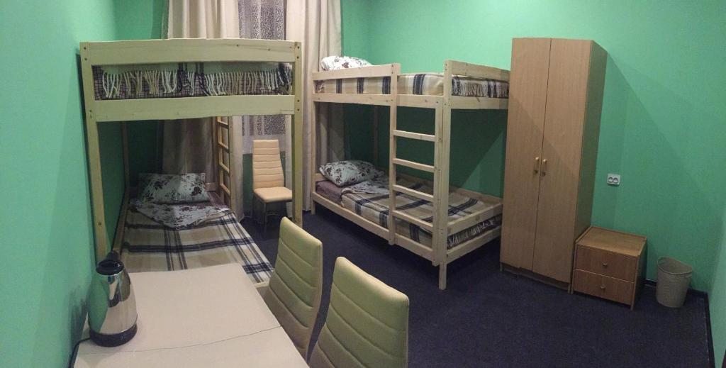 Номер (Спальное место на двухъярусной кровати в общем номере для женщин) хостела Беломорск