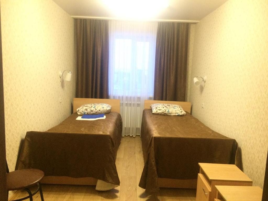 Двухместный (Бюджетный двухместный номер с 2 отдельными кроватями) отеля Hotel Rus, Андреево-Базары