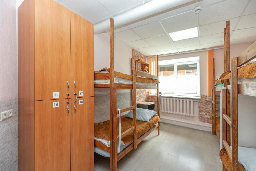 Номер (Кровать в общем 6-местном номере для мужчин) хостела Best Friends Hostel, Петрозаводск