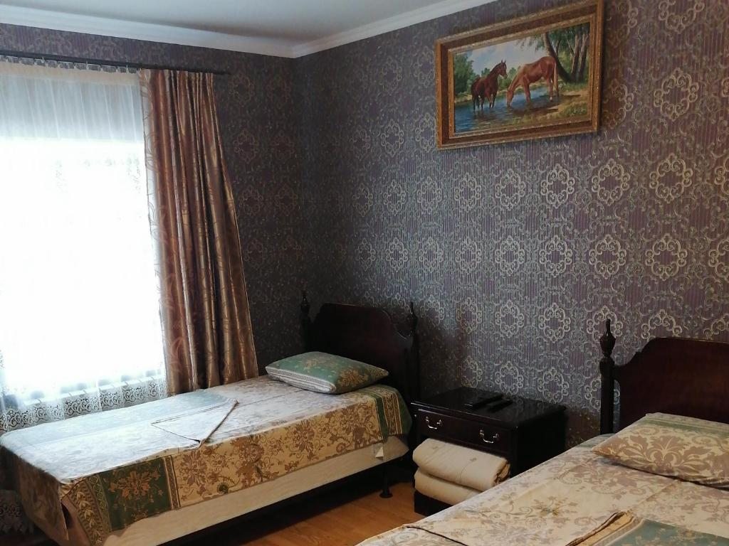 Двухместный (Двухместный номер с 1 кроватью или 2 отдельными кроватями) отеля Отель-Кафе Фортуна, Арсеньево, Тульская область