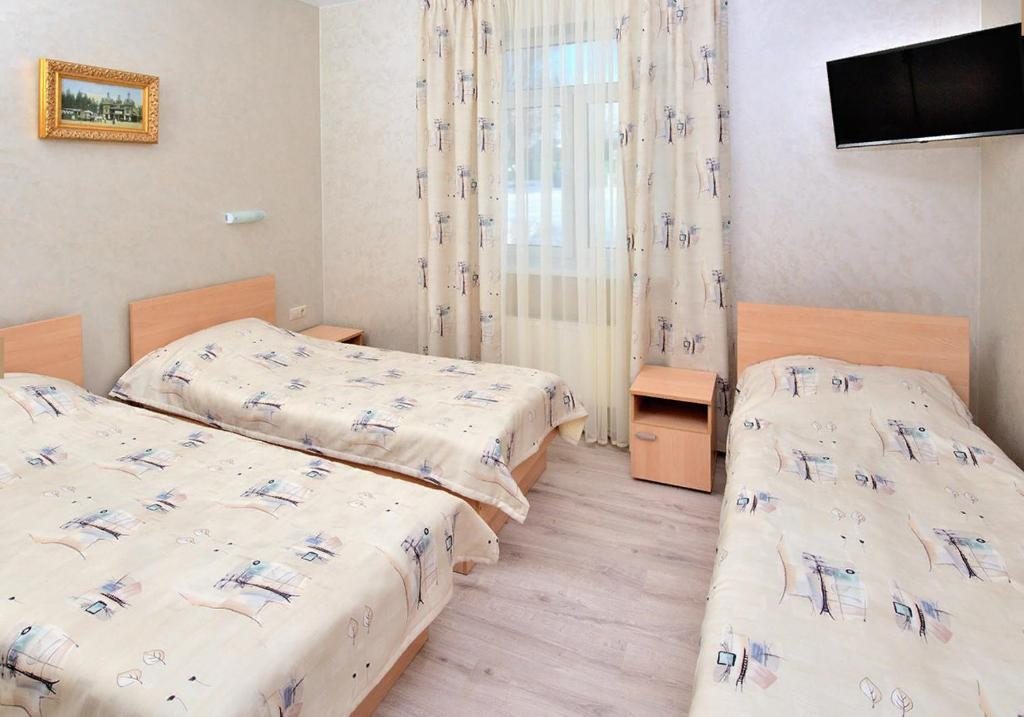 Номер (Односпальная кровать в общем номере с 4 кроватями) отеля СПА ОТЕЛЬ АШУКИНО, Московская область