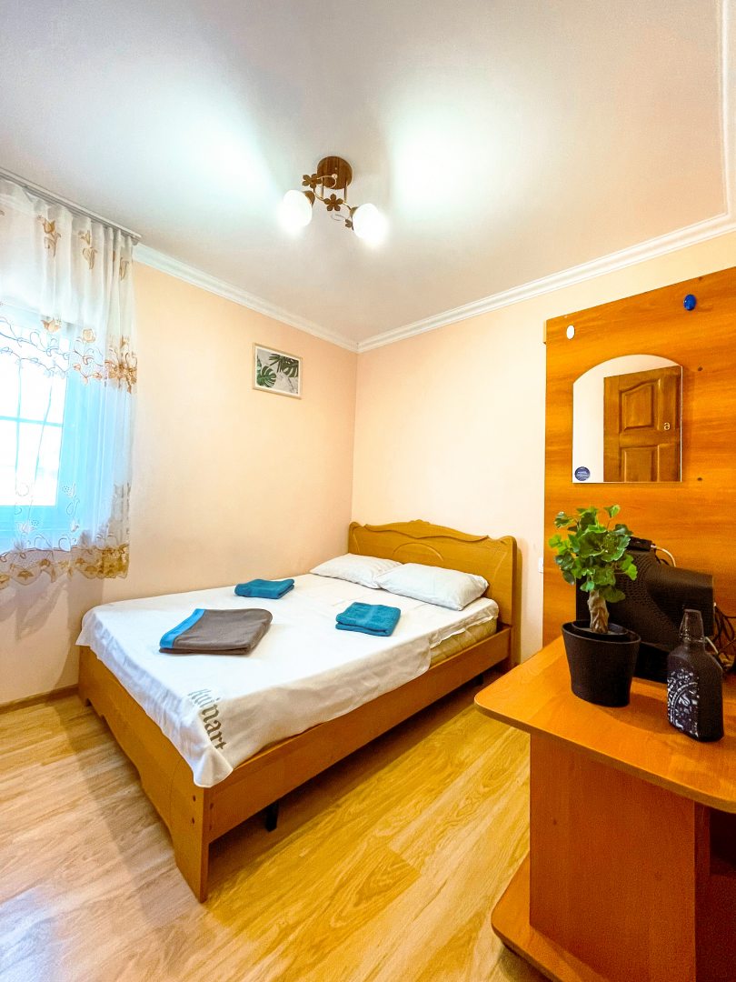 Двухместный (Двухместный номер эконом-класса с 1 кроватью) гостевого дома Киви, Нижнее Учдере