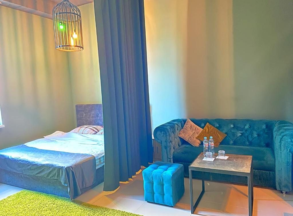 Сьюит (Люкс с кроватью размера «king-size» и гидромассажной ванной) мини-отеля Клетка, Сочи
