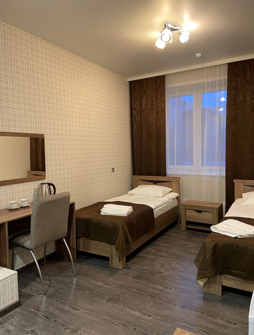 Двухместный (С двумя раздельными кроватями) отеля Victoria City, Ачинск