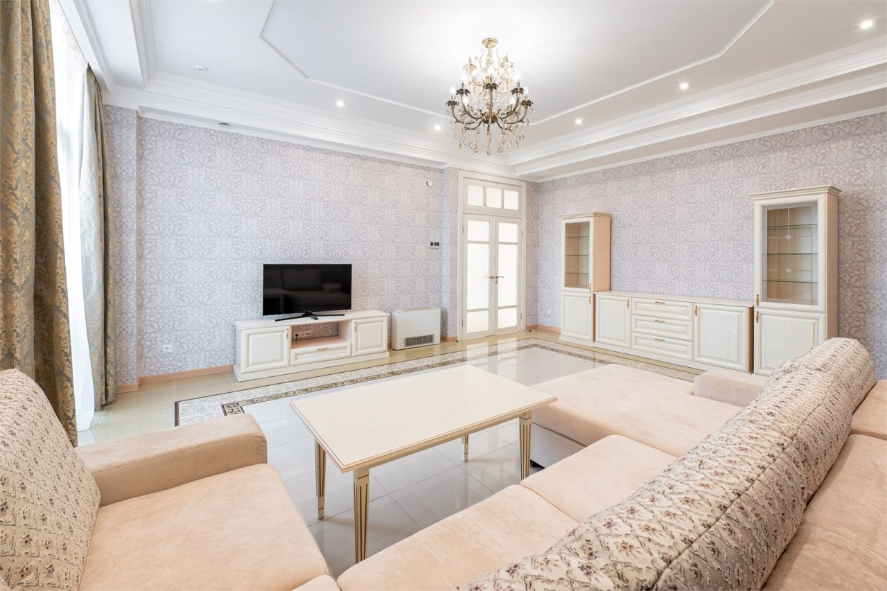 Апартаменты (Апартаменты Элит 3-х комн. 130 м с кухней с террасой от 2-х до 6-ти мест (2 этаж)), Бутик-Отель Демфил