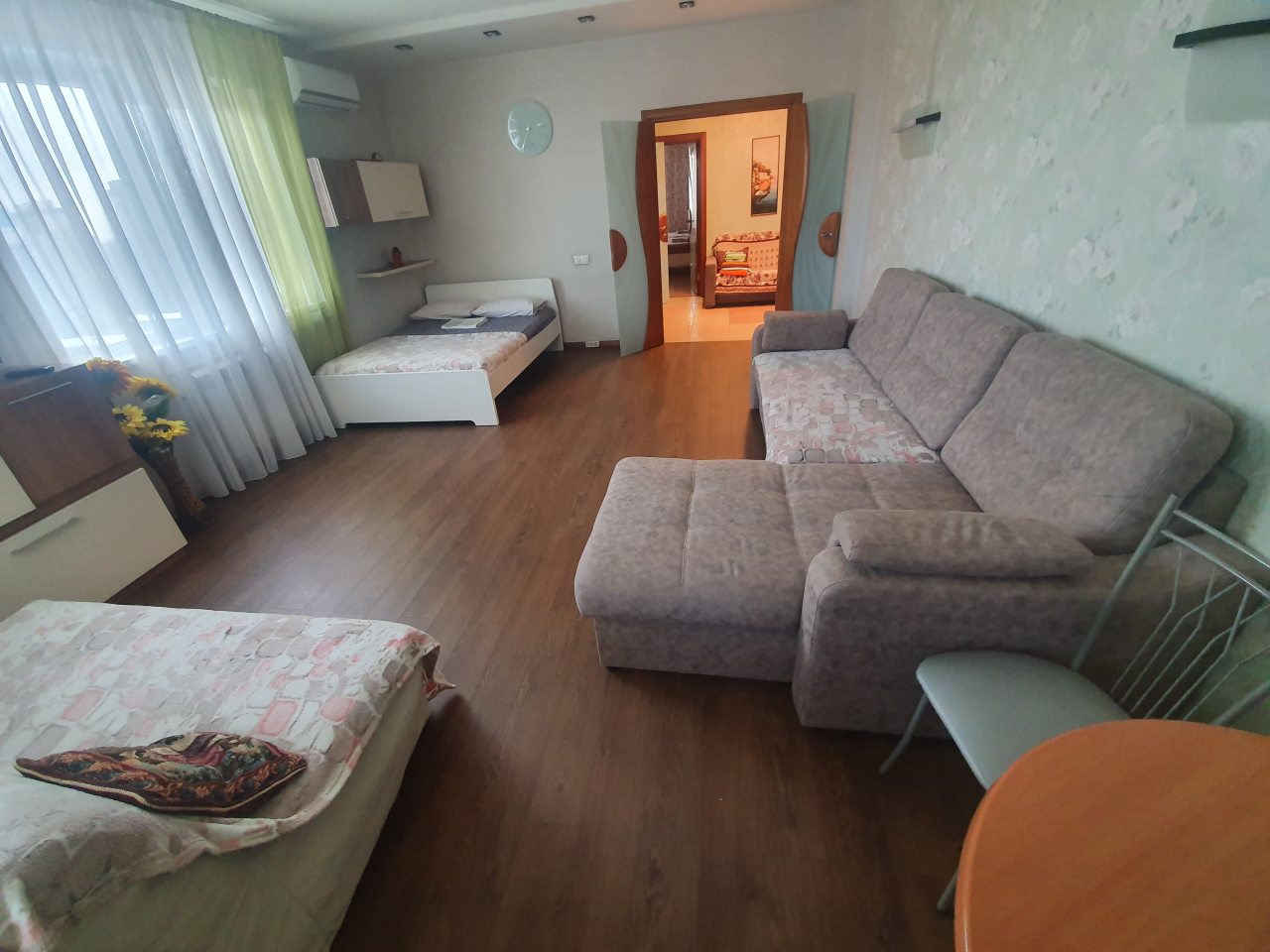 Апартаменты (Люкс апартаменты с 2 спальнями 112) апартамента В ЖК Олимп, Новосибирск