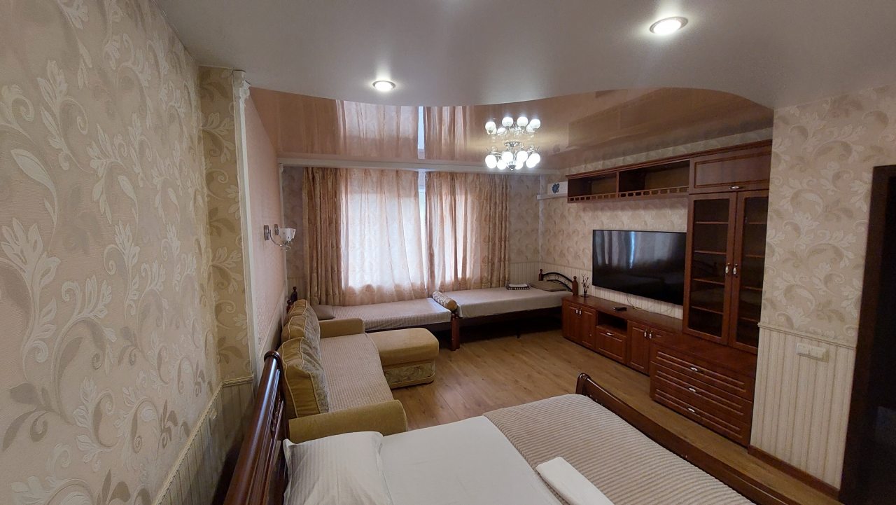 Апартаменты (Улучшенные апартаменты с 2 спальнями 027) апартамента В ЖК Олимп, Новосибирск
