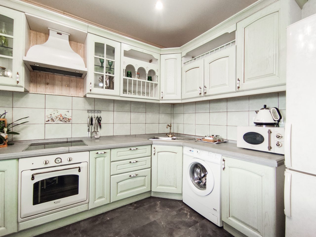 Апартаменты (Апартаменты с 2 спальнями и террасой), Апартаменты В ЖК Олимп