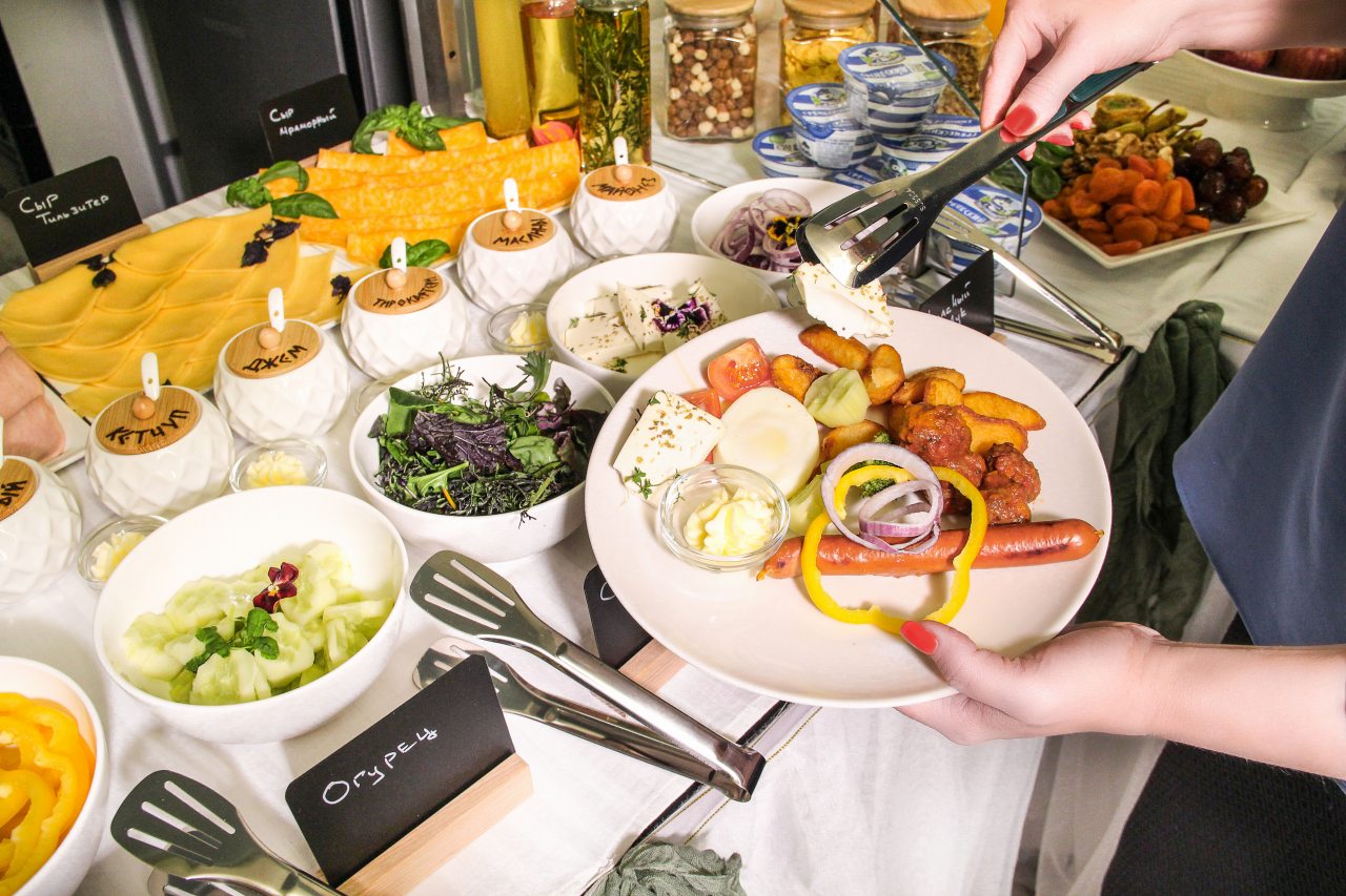 Завтрак ,9.00-11.00, Апартаменты В ЖК Олимп