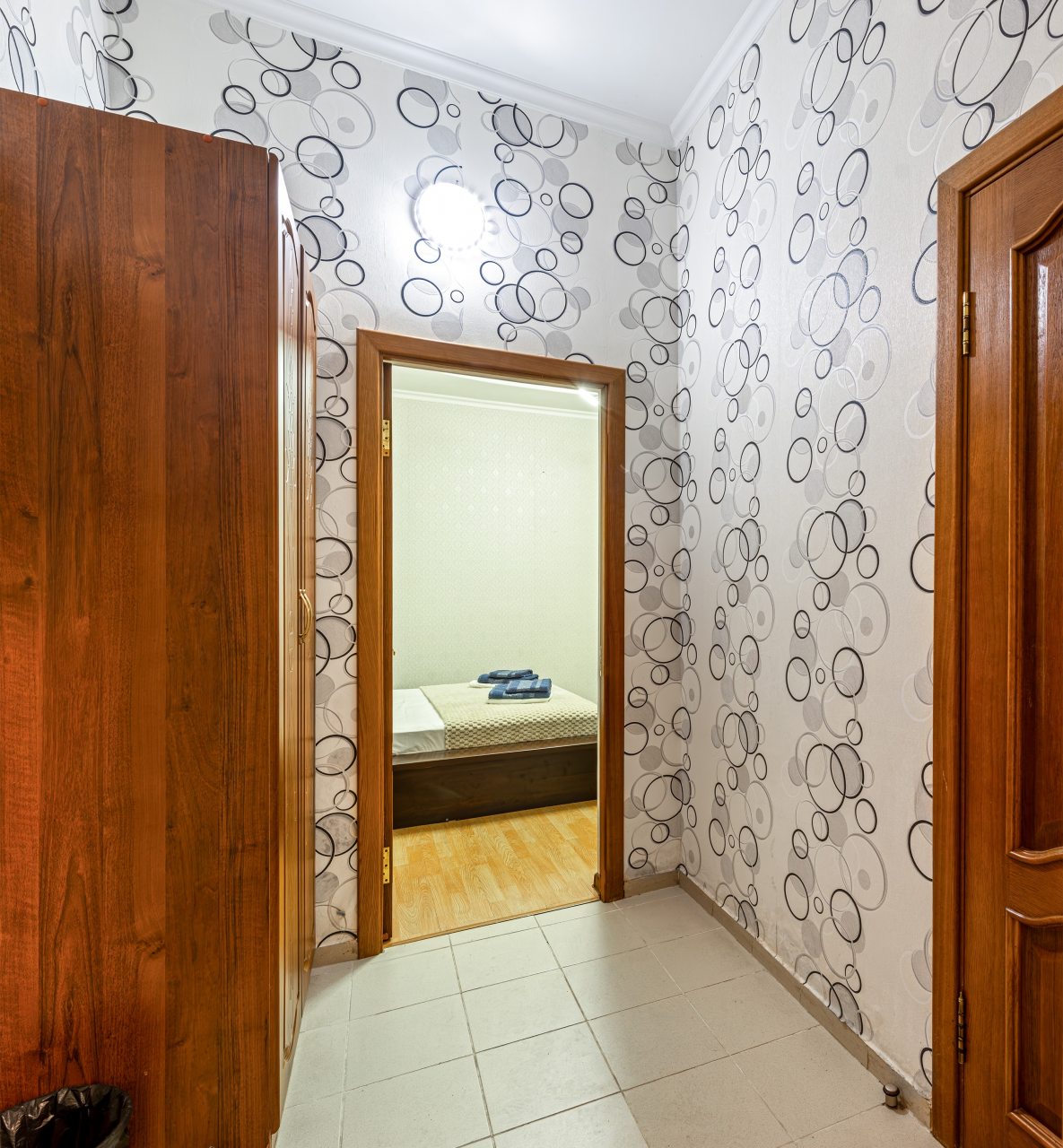 Полулюкс (С 2-мя раздельными комнатами без балкона), Гостиница Ника
