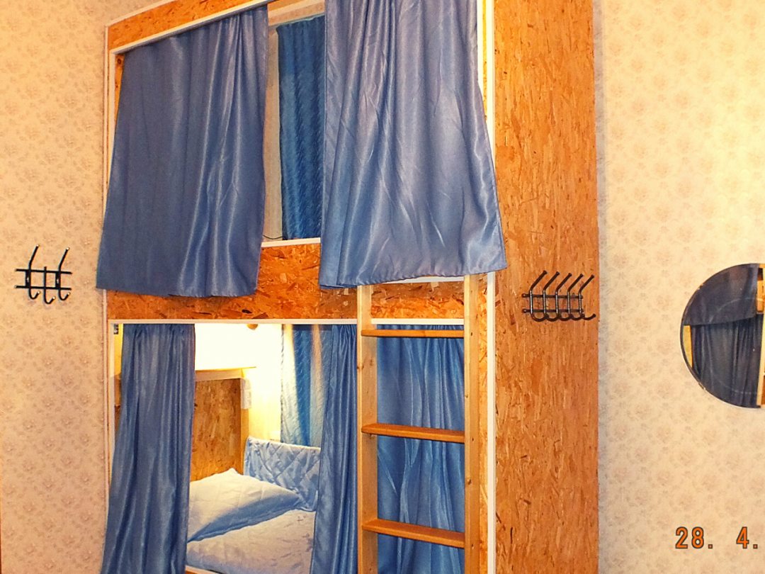 Трёхместный и более (Односпальная кровать в общем номере) хостела Антре на Фонтанке, Санкт-Петербург