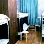 Десятиместный (Кровать в общем номере для мужчин и женщин с 10 кроватями), Хостел Антре на Фонтанке