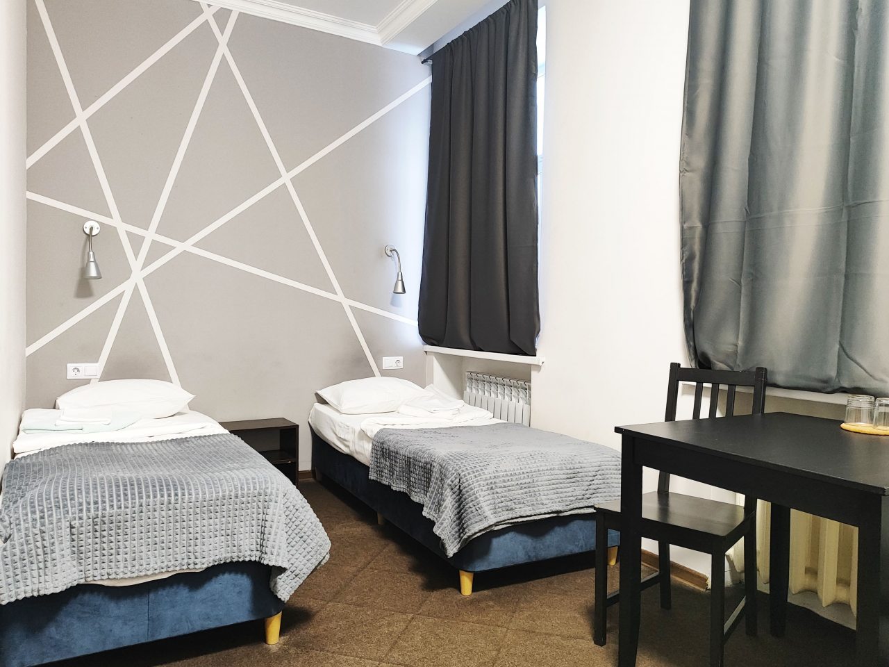 Двухместный (Стандартный двухместный номер с 2 отдельными кроватями), Гостиница Екатерингоф