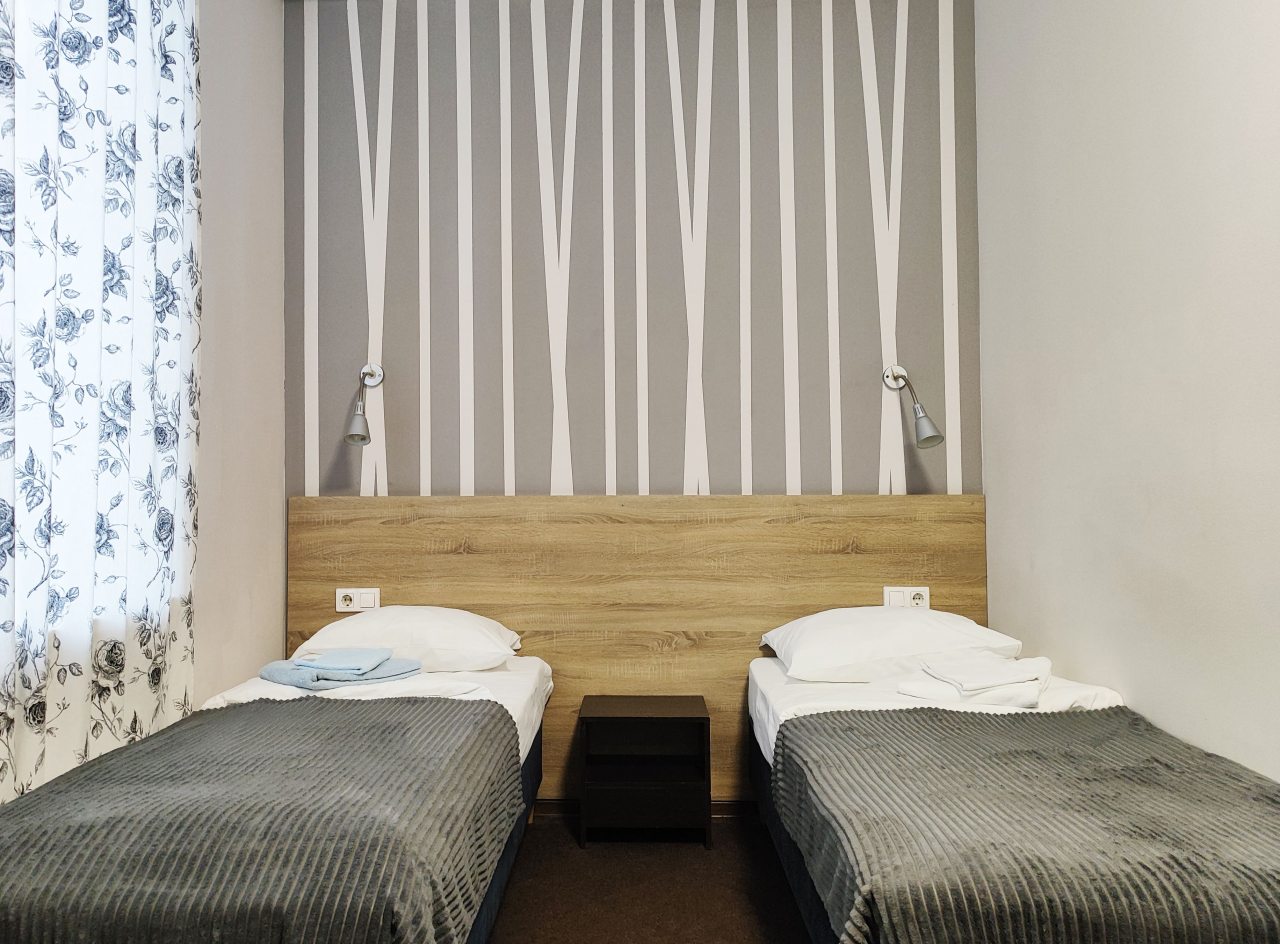 Двухместный (Стандартный двухместный номер с 2 отдельными кроватями), Гостиница Екатерингоф