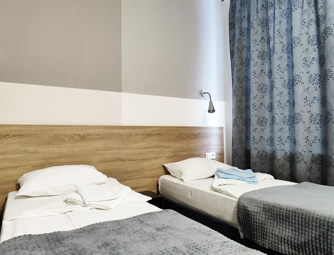 Двухместный (Стандартный двухместный номер с 2 отдельными кроватями), Гостиница Екатерингоф