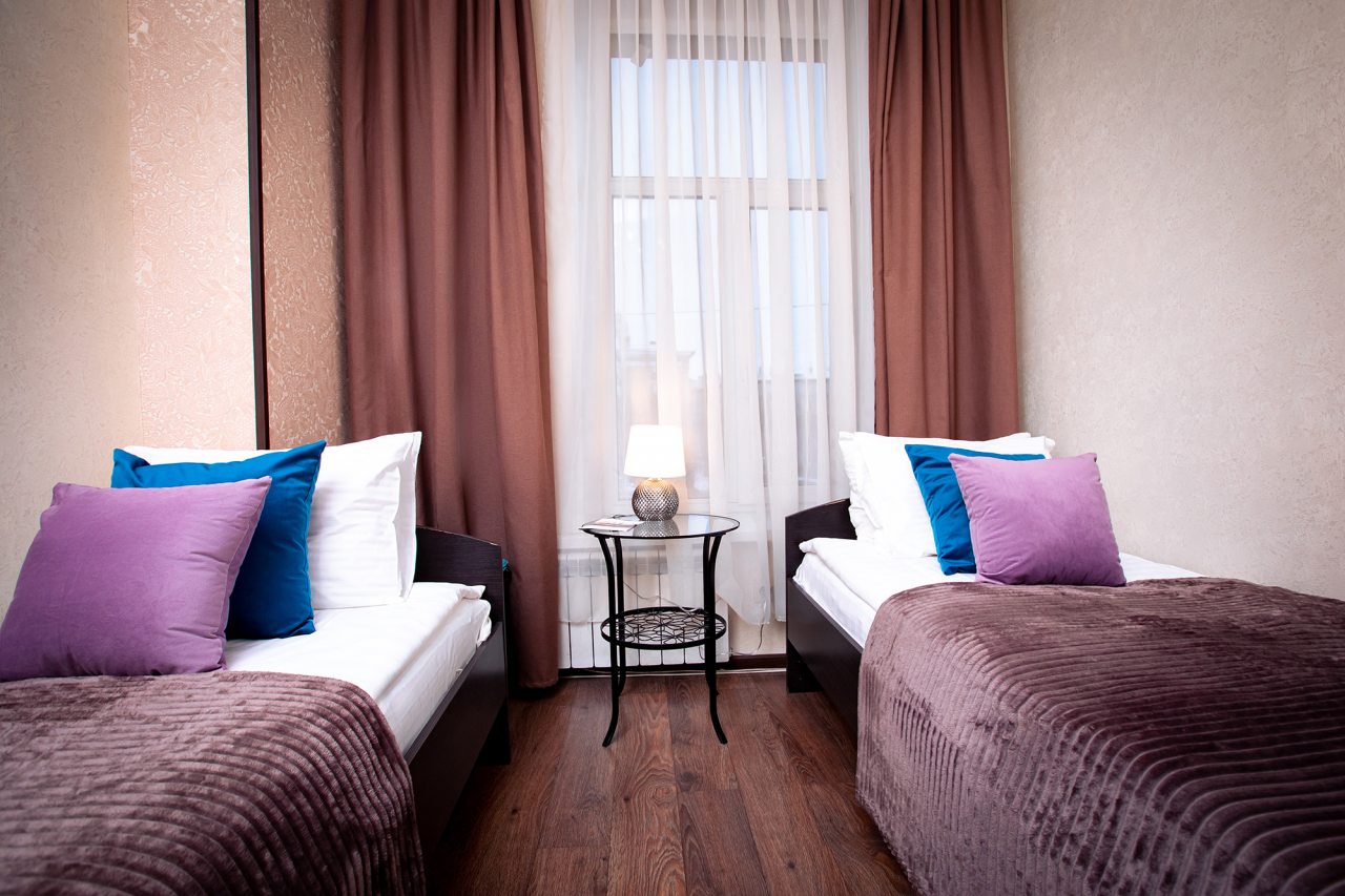 Двухместный (Номер с 2 отдельными кроватями № 4), Апартаменты Asmera Apartments