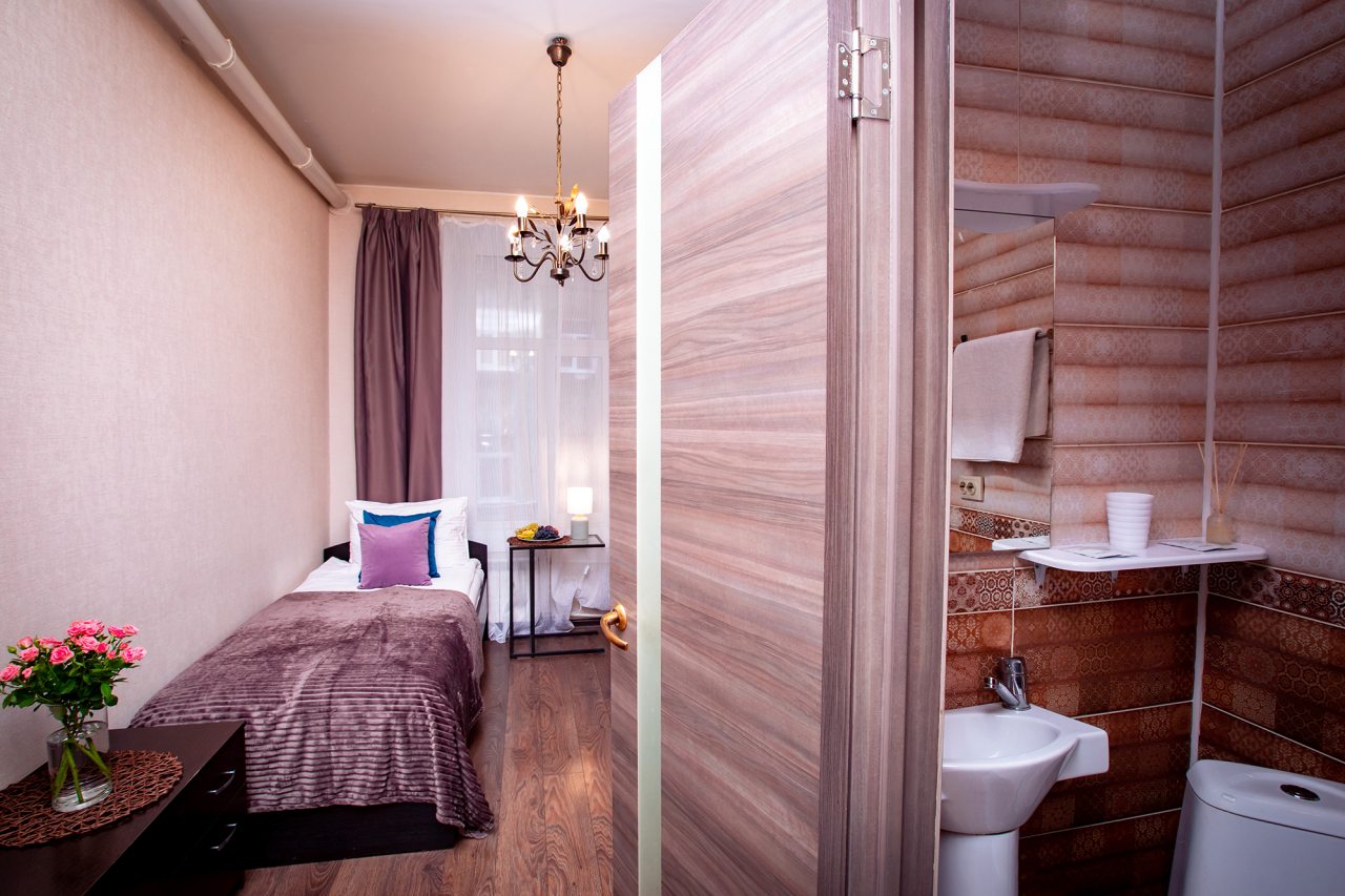 Двухместный (Номер с 2 отдельными кроватями № 6), Апартаменты Asmera Apartments