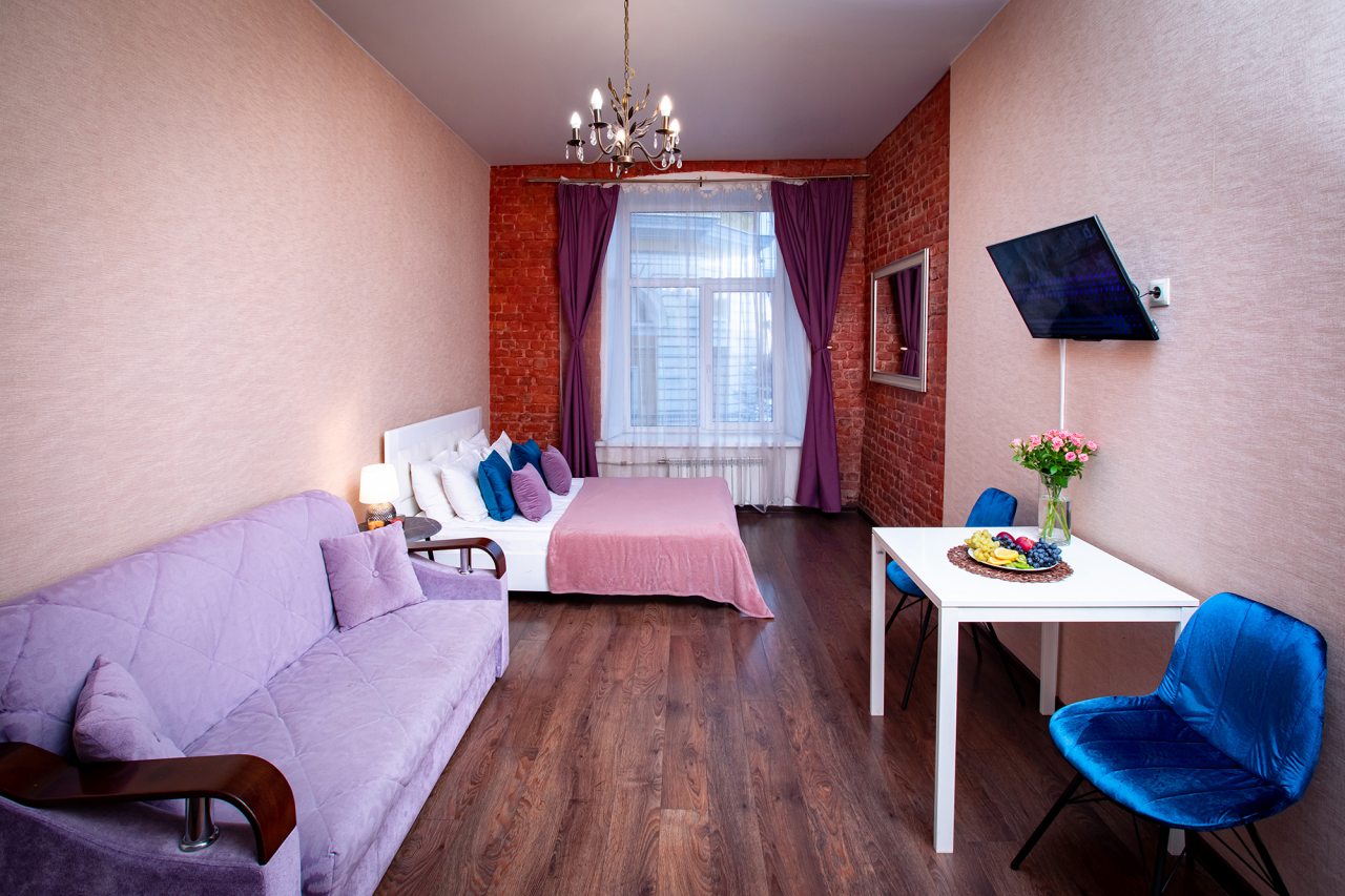 Студио (Апартаменты № 1 Студия с кухней), Апартаменты Asmera Apartments