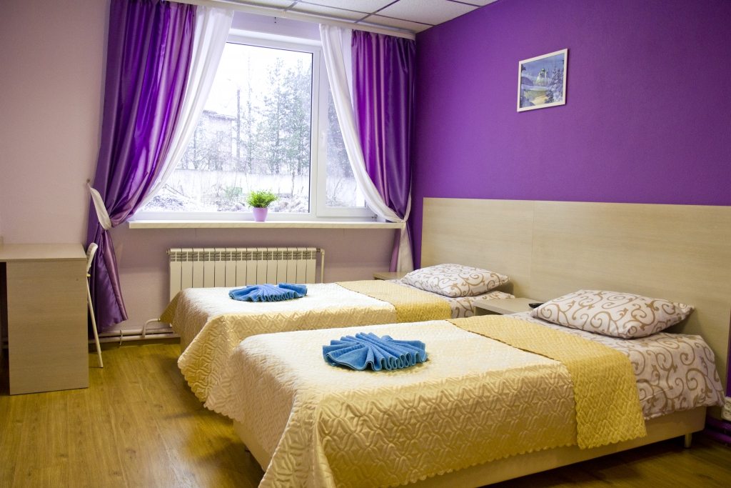 Двухместный (С 2 отдельными кроватями и общей ванной комнатой) гостиницы Альянс, Великий Новгород