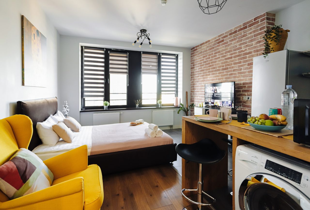 Апартаменты (Cozy Loft (Уютный Лофт) этаж 18 в 7 корпусе), Апартаменты LALAPART