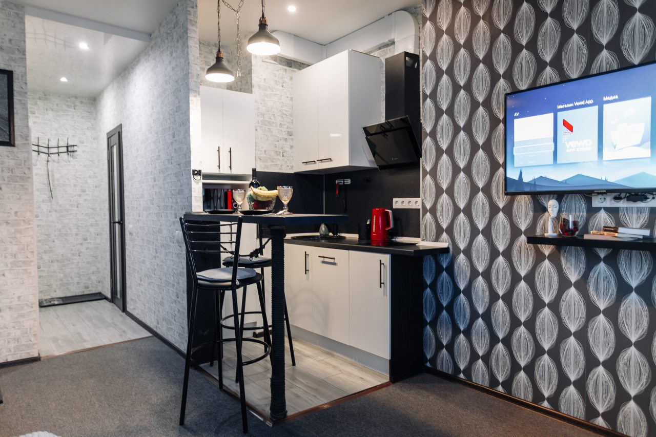 Апартаменты (Sunny Loft (Солнечный Лофт) этаж 7 в 5 корпусе), Апартаменты LALAPART