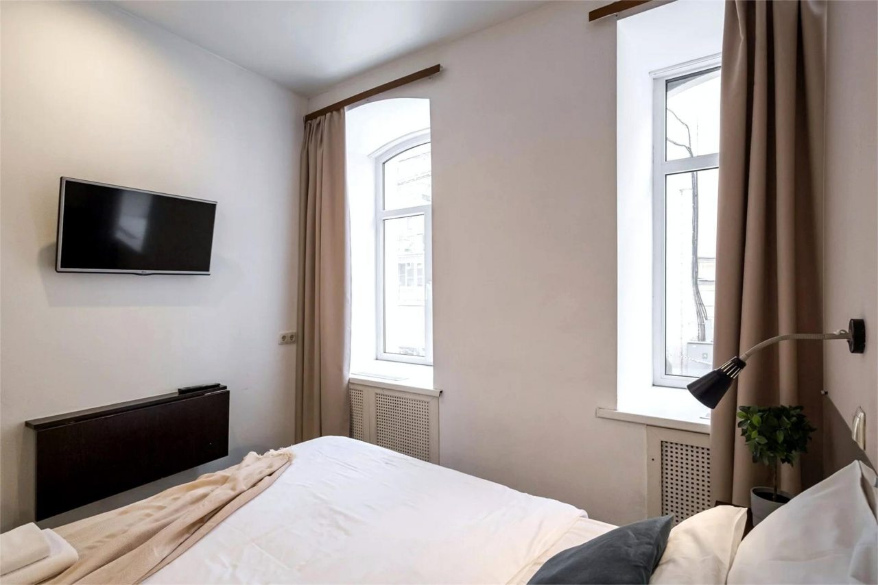 Двухместный (Комната Стандарт с двуспальной или двумя односпальными кроватями), Меблированные комнаты Казанская 43