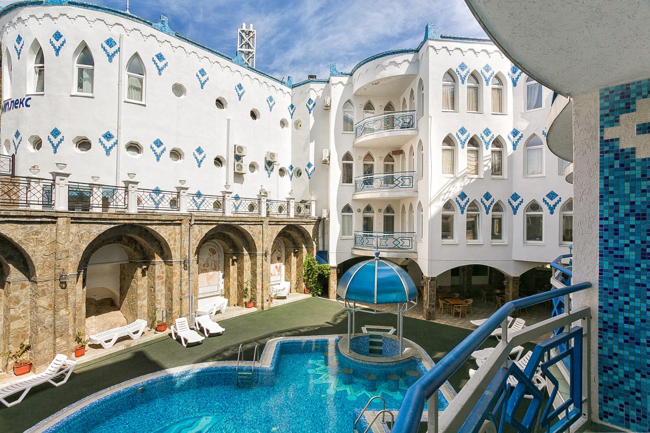 Двухместный (Стандарт однокомнатный (TWIN) - 1, 2 этаж), Отель 1001 Ночь