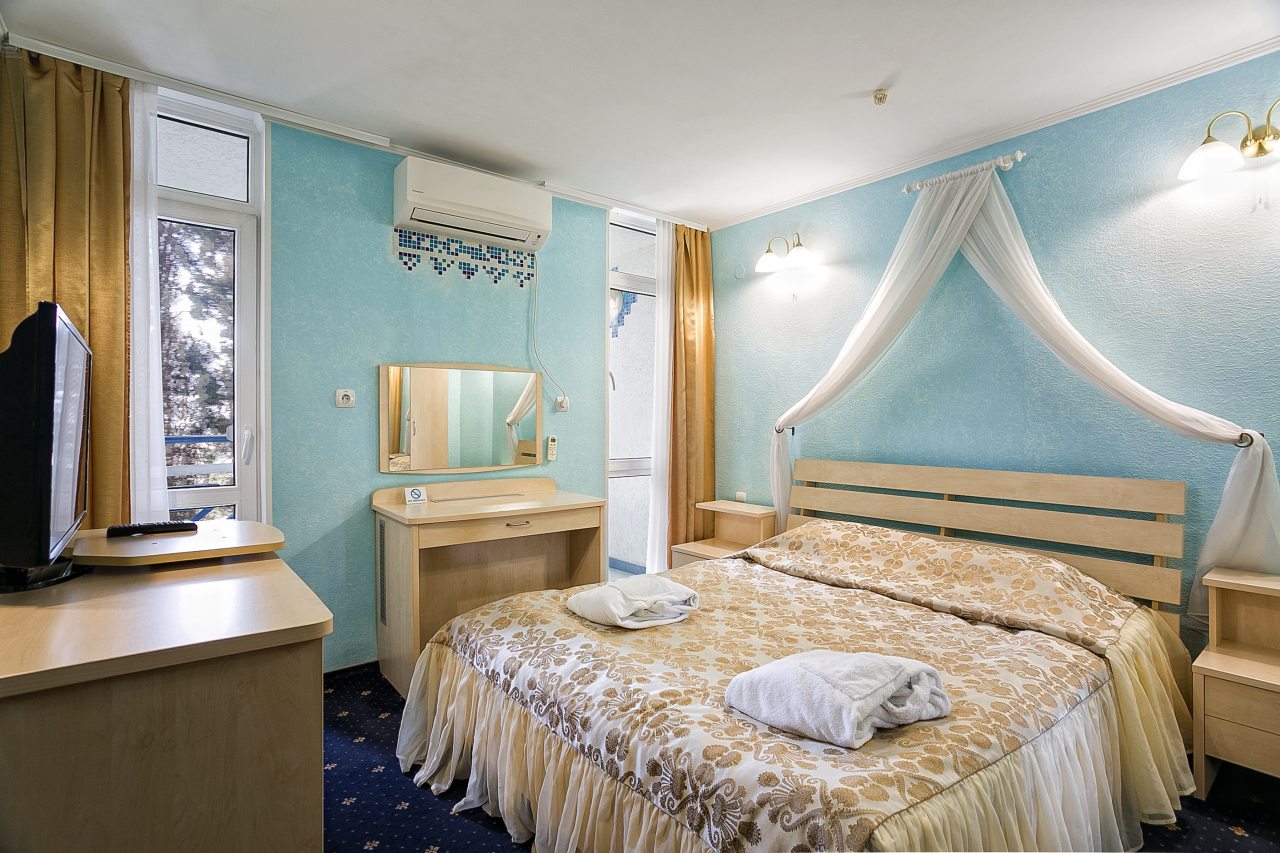 Полулюкс (Двухкомнатный (DELUXE 2) 2-х местный - 1, 2, 3, 4 этаж), Отель 1001 Ночь