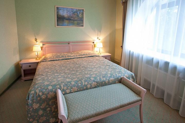 Одноместный (Стандарт А, Акварель) отеля Империал Парк Отель и СПА, Рогозинино