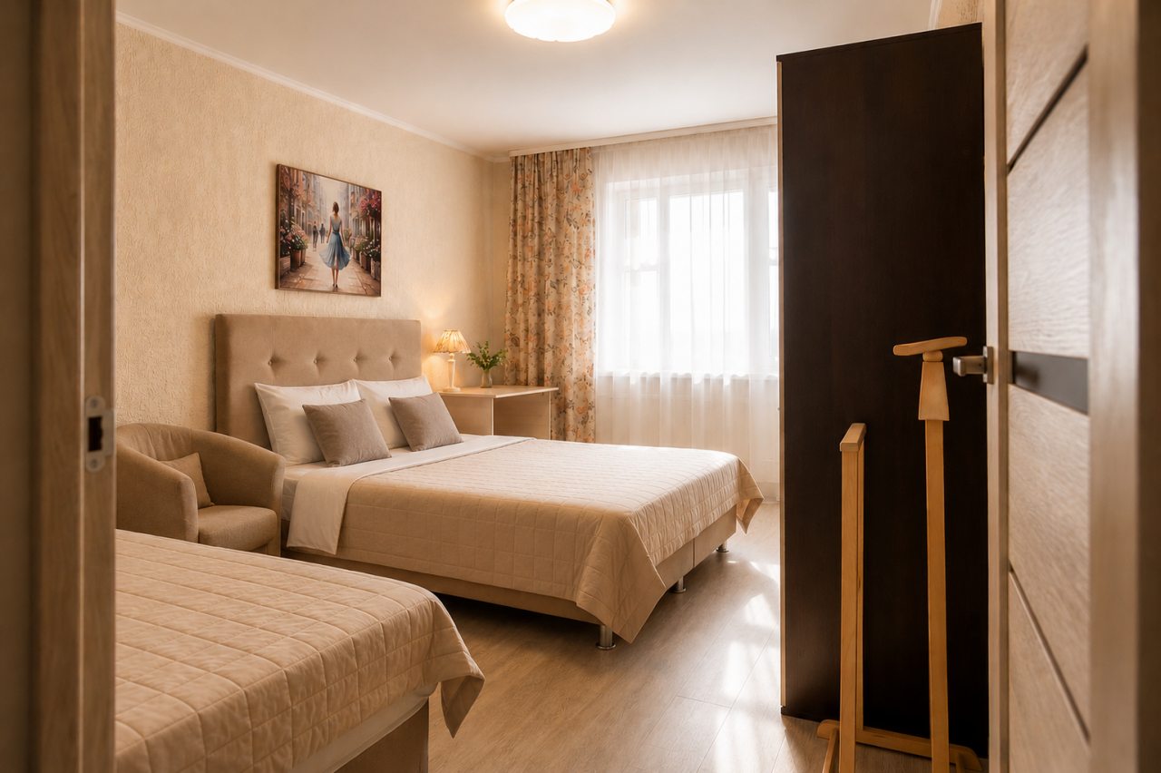 Апартаменты (Апартаменты 1к), Апартаменты Albergo