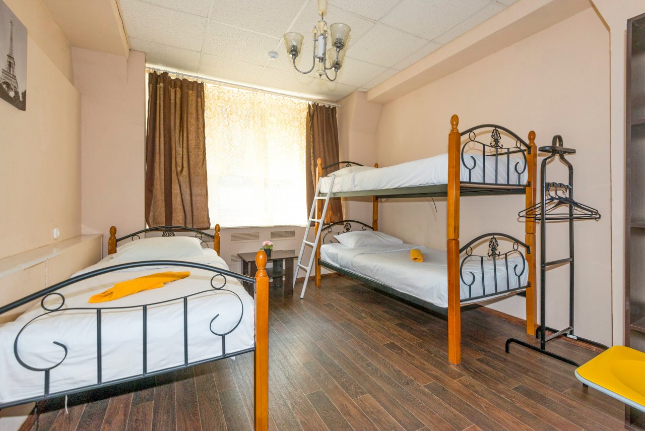 Четырехместный (Койко-место в Женском номере), Хостел Шаболовка-Отель