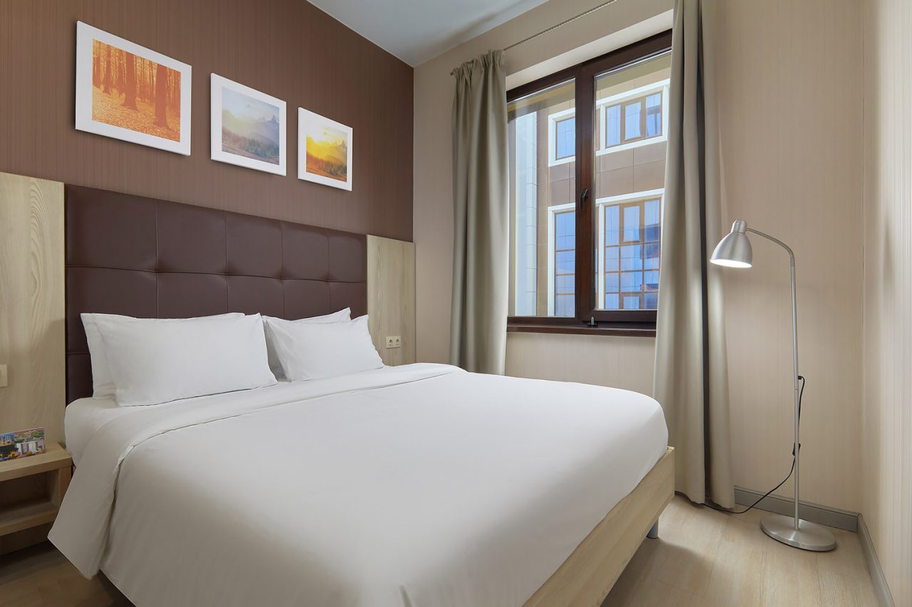 Апартаменты (Улучшенные с кроватью King size(160*200)), Гостиница Golden Tulip Krasnodar на Суворова