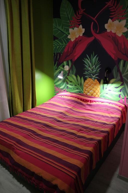 Двухместный (Двухместный номер с 1 кроватью или 2 отдельными кроватями и собственной внешней ванной комнатой) хостела Экосон, Краснодар