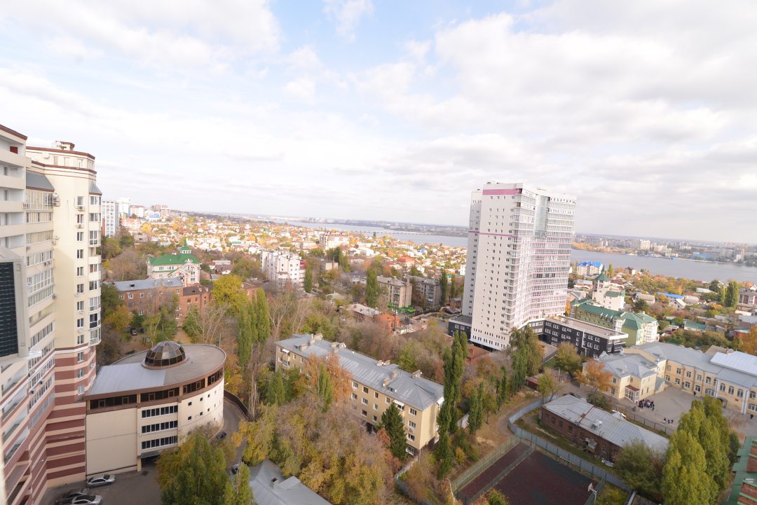 Панорамный вид, Апартаменты MEGAPOLIS проспект Революции 9-А-180