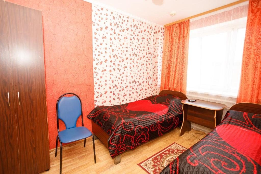 Двухместный (Бюджетный двухместный номер с 2 отдельными кроватями) мини-гостиницы Лидер, Чебоксары