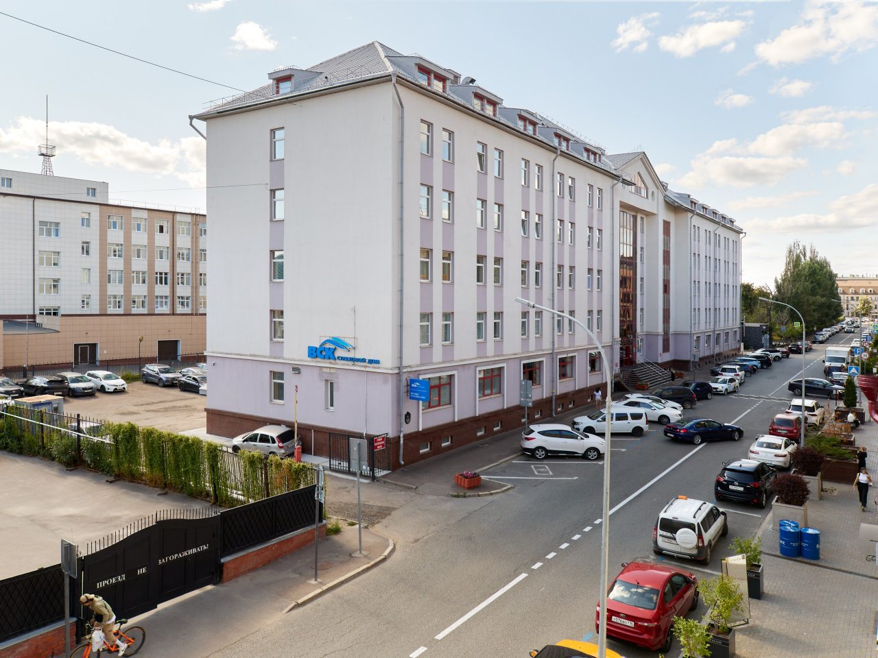 Вид из окна апартаментов