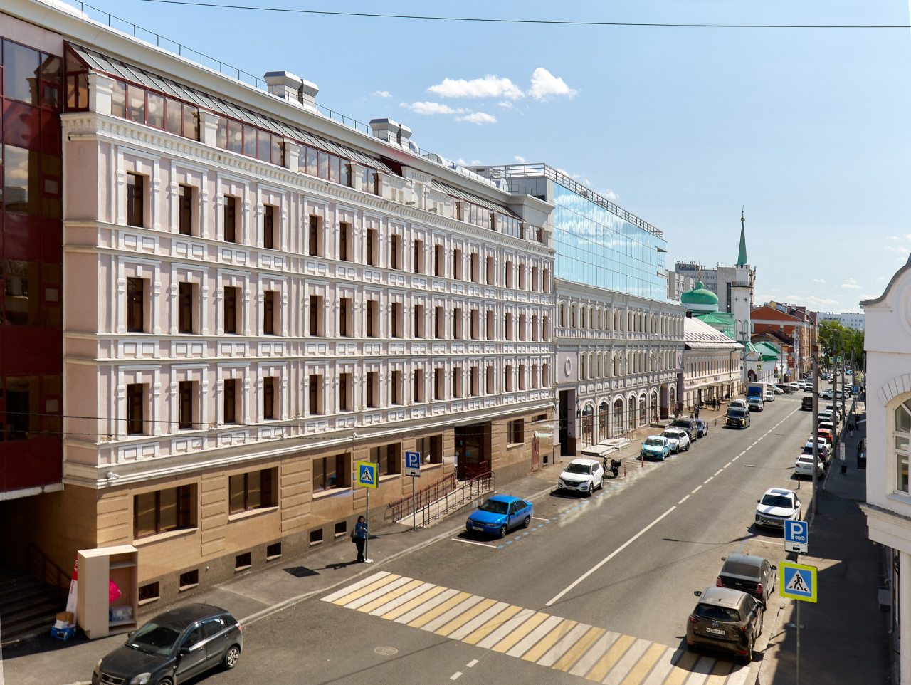 вид из окна апартаментов