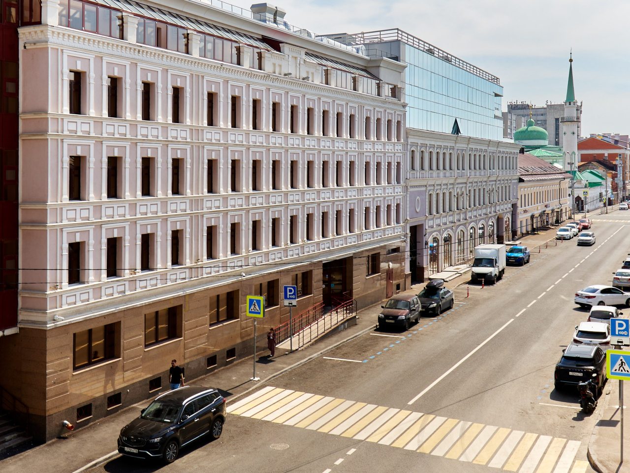 Вид из окна апартаментов