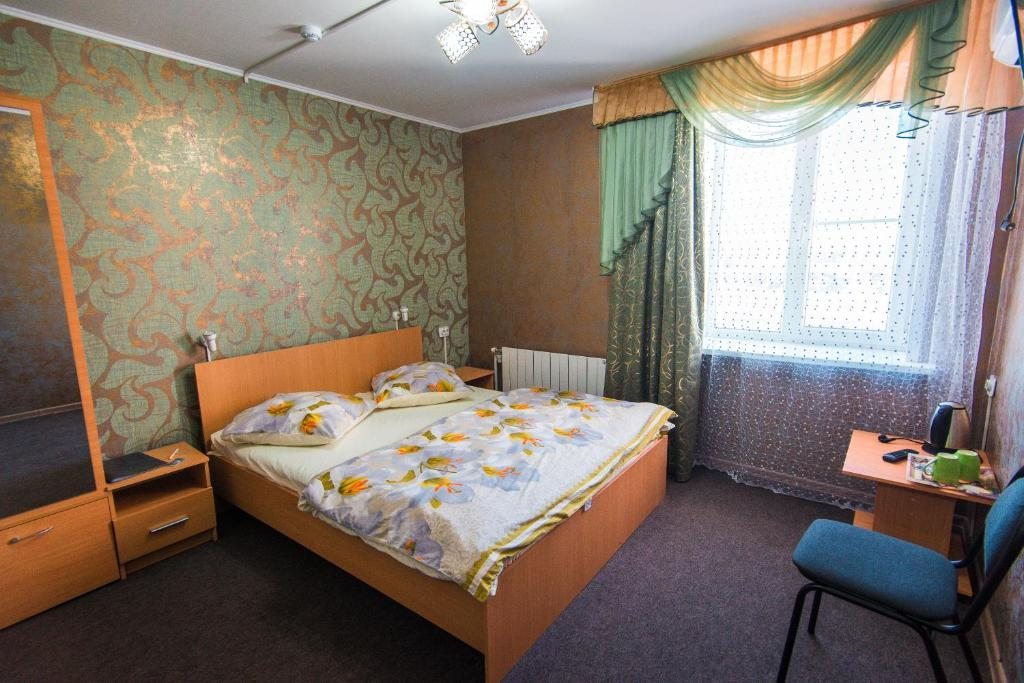 Двухместный (Двуспальная кровать Двухместный улучшенный) гостиницы ВОЯЖ, Дубовка