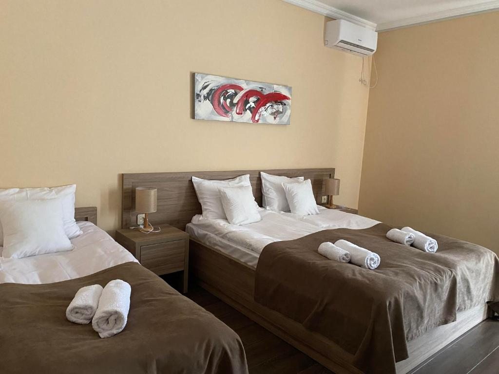 Двухместный (Двухместный номер с 1 кроватью и собственной ванной комнатой) отеля Vineyard Hotel & Winery, Напареули