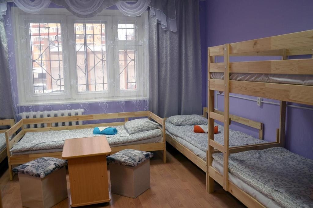 Номер (Кровать в общем 6-местном номере) хостела Легко Поспать, Пермь