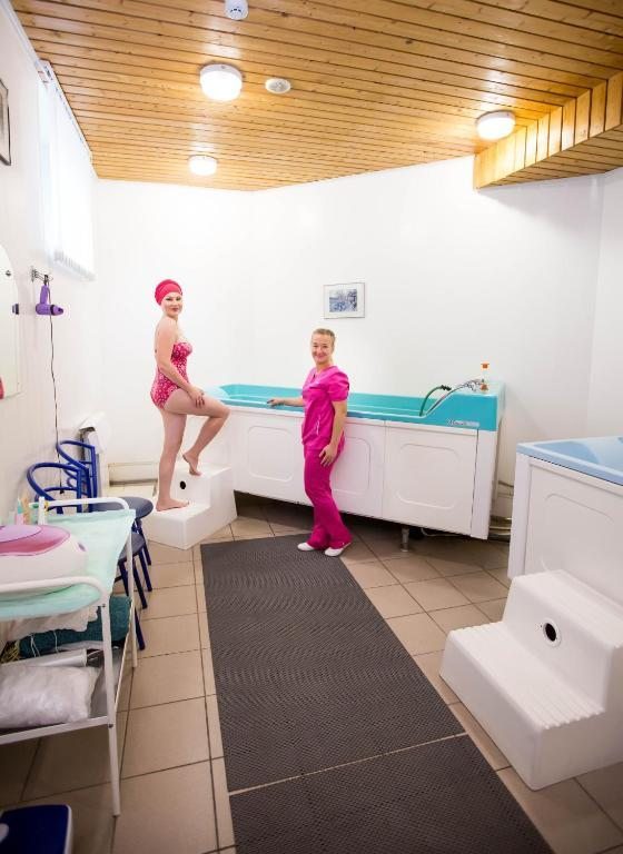Двухместный (Двухместный номер с 2 отдельными кроватями - Программа «Отдых») отеля HELIOPARK Eco & Spa Medical Karelia, Марциальные воды