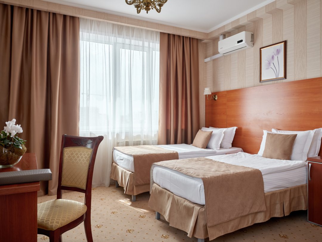 Двухместный (Стандартный Twin) гостиничного комплекса Лазурный берег, Иркутск