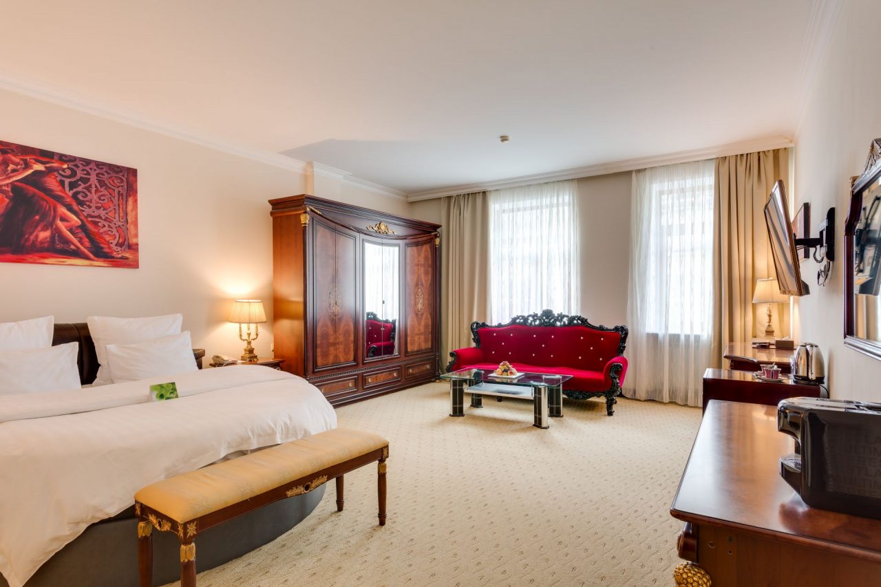 Люкс (С двуспальной кроватью с сауной), Бутик-Отель The Rooms Boutique Hotel