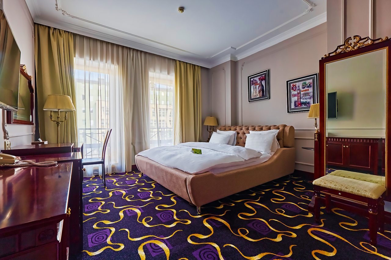 Делюкс (С двуспальной кроватью с балконом), Бутик-Отель The Rooms Boutique Hotel