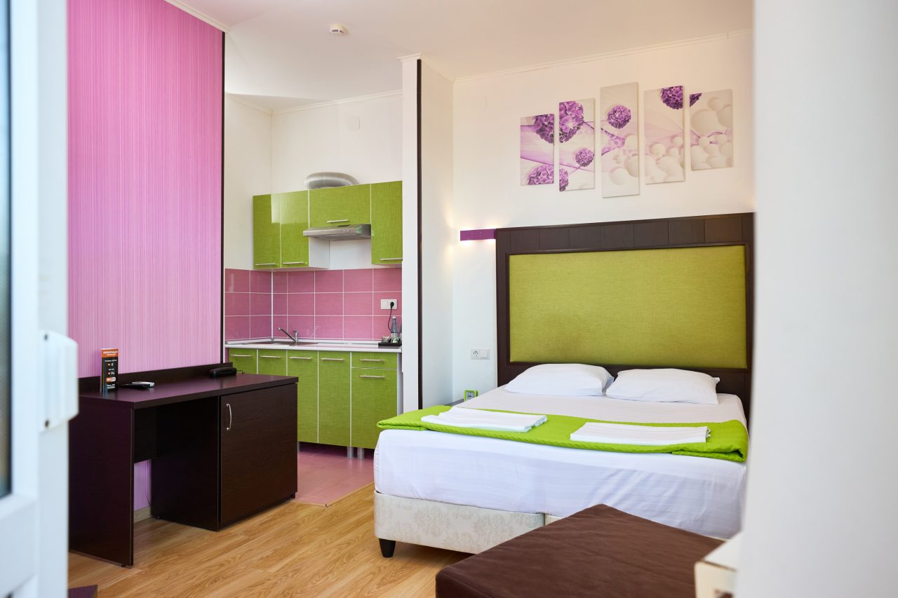 Двухместный (ДАБЛ без балкона (2СТ ББ ДАБЛ)), Гостиница Диса