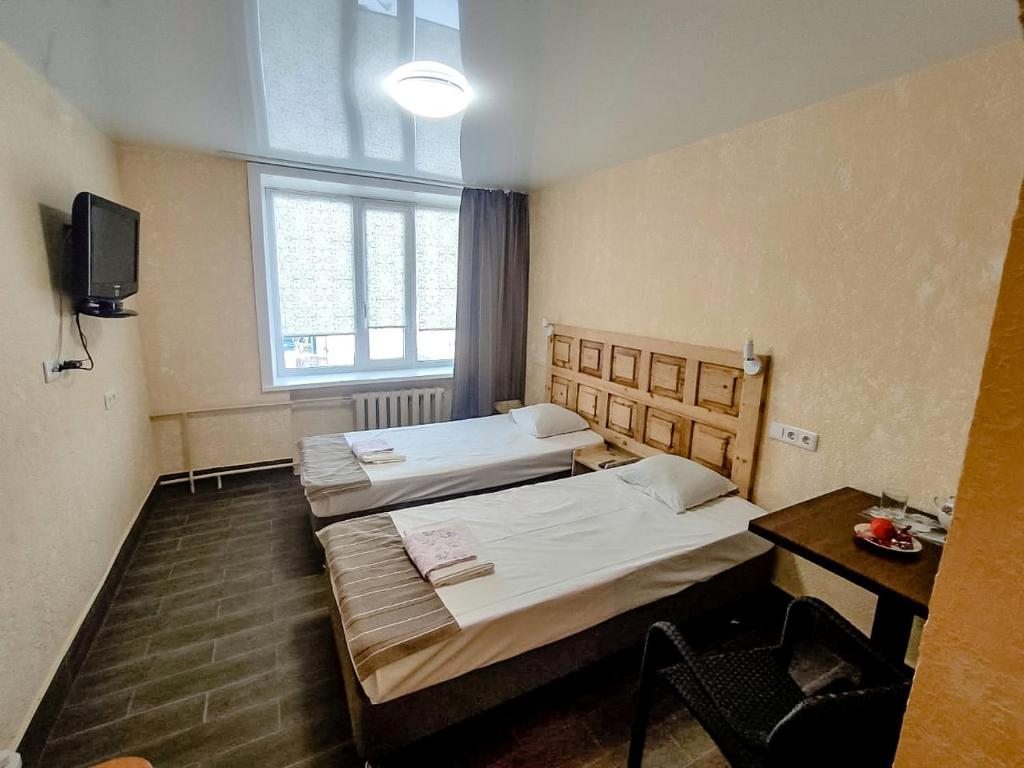 Двухместный (Двухместный номер с 2 отдельными кроватями и видом на город) отеля Гирус, Ногинск